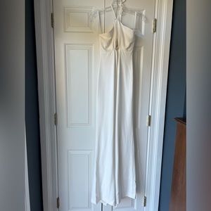 Intermix white jumpsuit, size 2